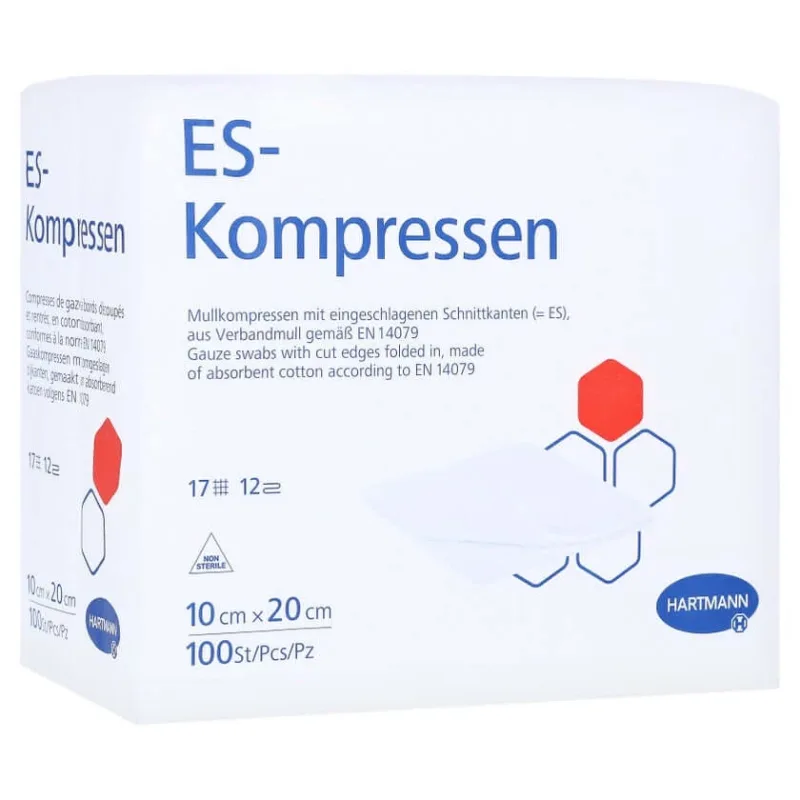 Es-comprese nesterile 10x20 cm 12-fold 100 buc. — preț și oferte