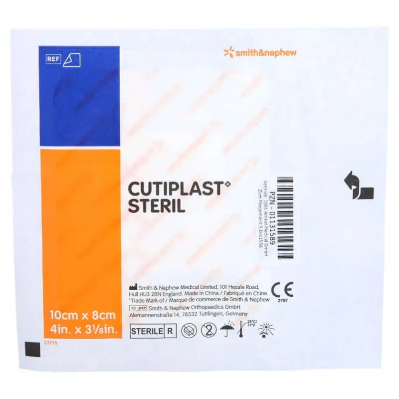 Pansament steril pentru răni Cutiplast 8x10 cm 1 buc — preț și oferte