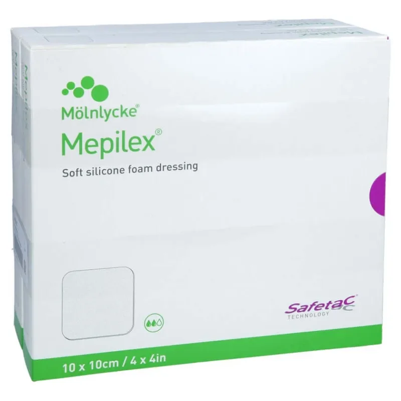 Pansament din spumă Mepilex 10x10 Cm 10 buc — preț și oferte