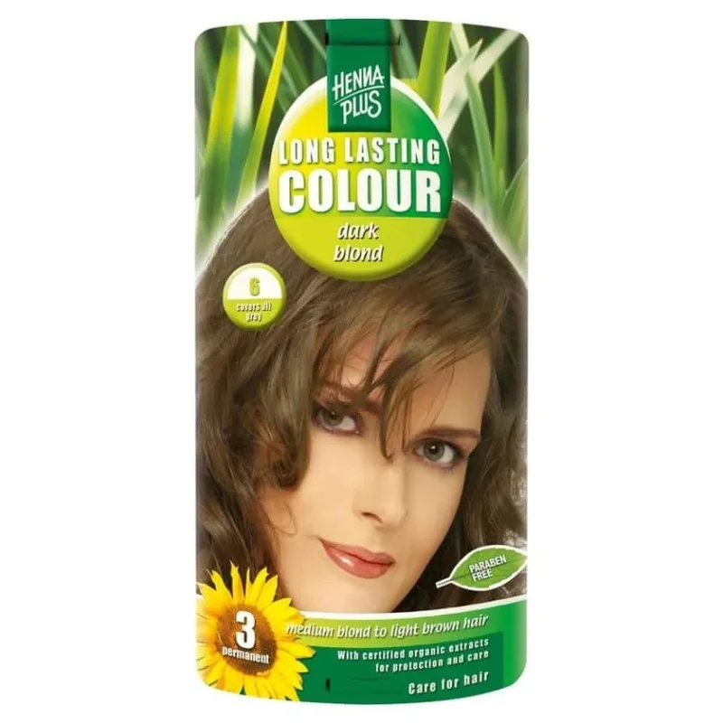 Hennaplus Long Lasting blond închis 6 100 ml — preț și oferte