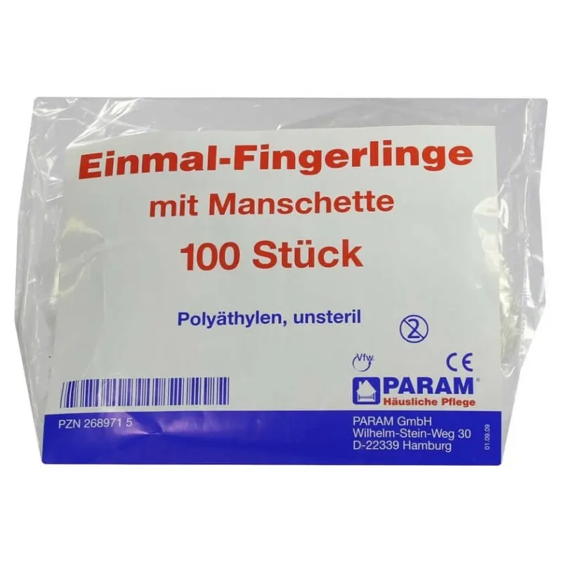 Inel de deget de plastic de unică folosință 100 buc — preț și oferte