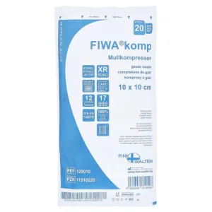 Fiwakomp tampon de tifon 10x10 cm steril 12x 20 buc.