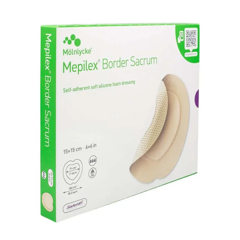 Pansament din spumă Mepilex Border Sacrum 15x15 c 5 buc — preț și oferte
