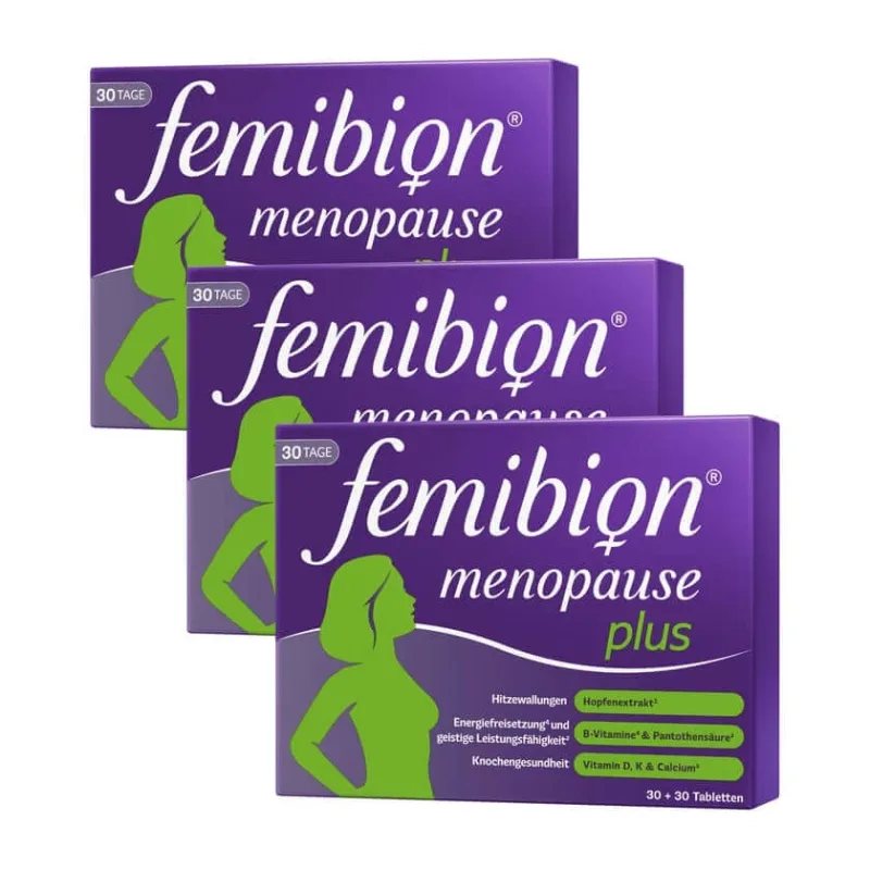Femibion MenopPlus, formă fără hormoni Set 2 3X2X30 St — preț și oferte