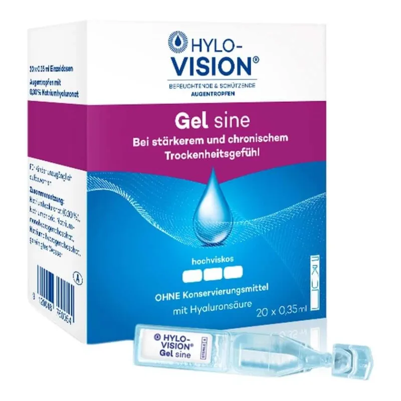 HYLO-VISION Gel sine 20X0.35 ml — preț și oferte