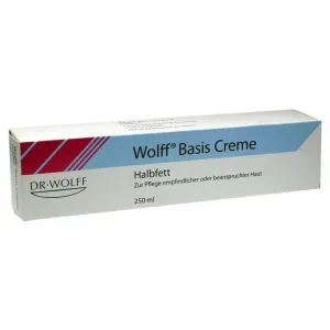 Wolff cremă de bază semi-grasă 250 ml