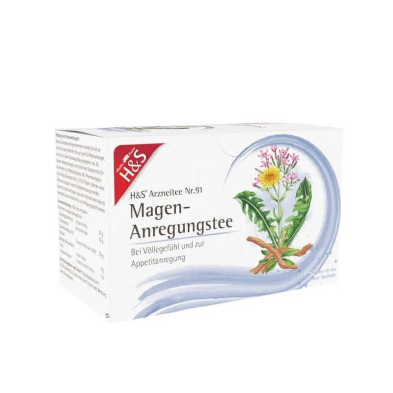H&S Stomach Stimulating Tea Filtru sac 20X2,0 g — preț și oferte