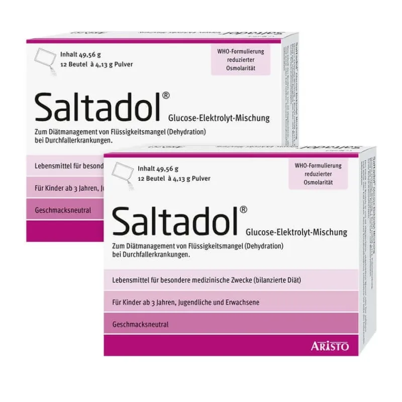 Set amestec glucoză-electroliți Saltadol 1 2X12 buc — preț și oferte
