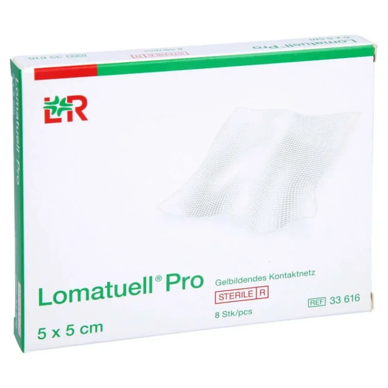 Lomatuell Pro 5x5 cm sterile 8 buc — preț și oferte