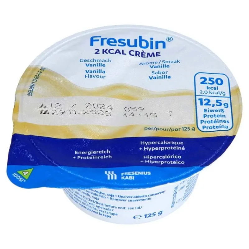 Fresubin 2 kcal cremă de vanilie într-o cadă 24X125 g — preț și oferte