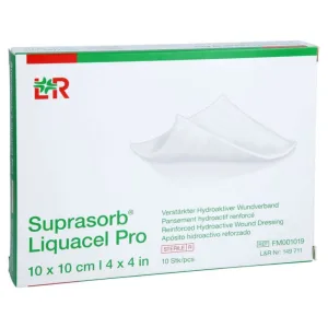 Suprasorb Liquacel Pro 10x10 Cm Comprese 10 buc.