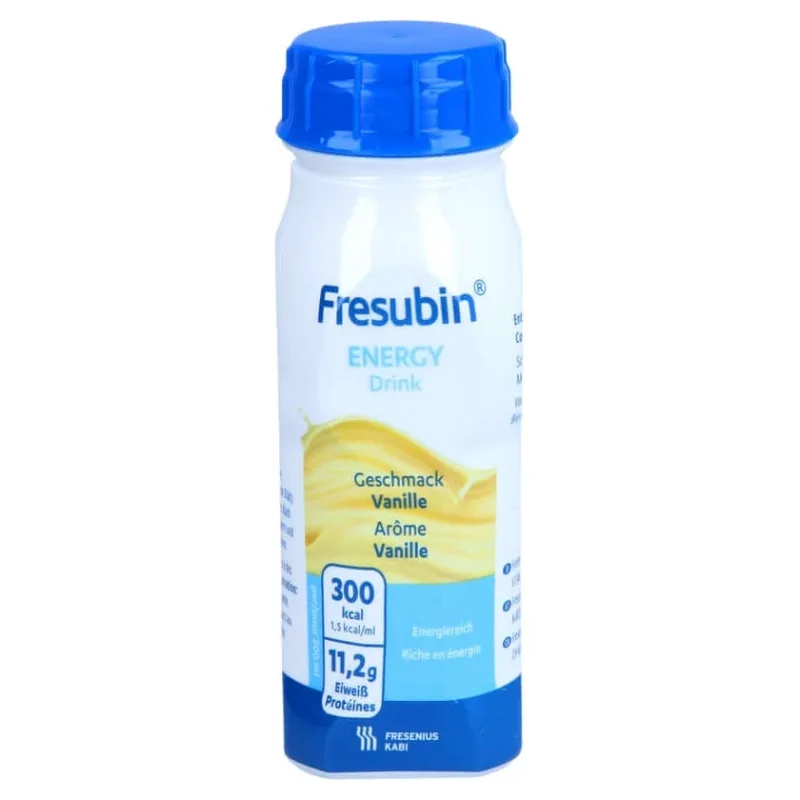 Fresubin Energy Drink Vanilie Sticlă 6X4X200 ml — preț și oferte