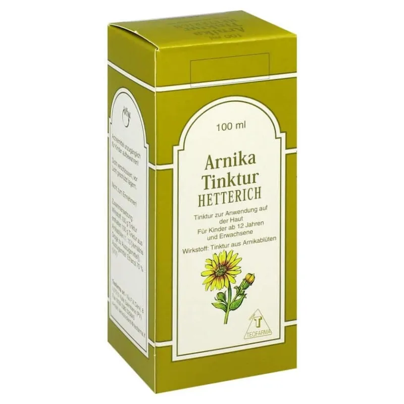 Tinctură de arnică Hetterich 100 ml — preț și oferte