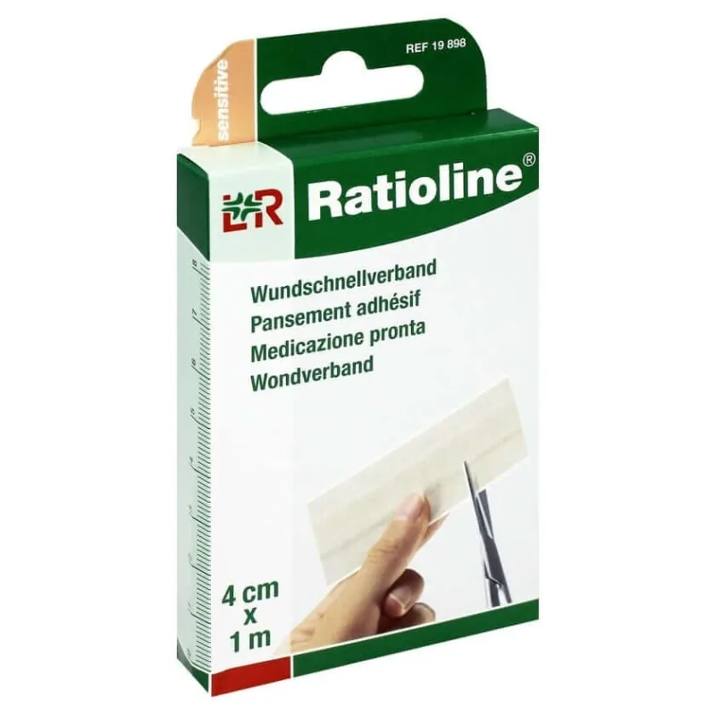 Ratioline Pansament rapid sensibil 4 cm x 1 m 1 buc — preț și oferte