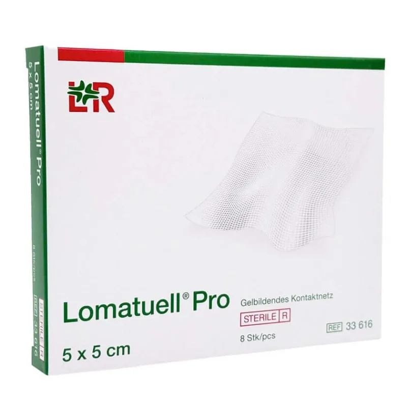 Lomatuell Pro 5x5 Cm Steril 8 buc — preț și oferte
