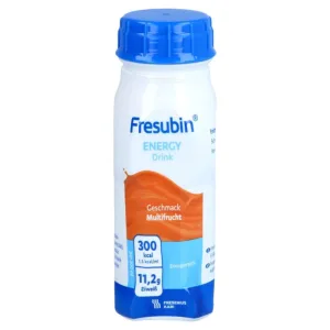 Fresubin Energy Drink Multifruit Sticlă 4X200 ml