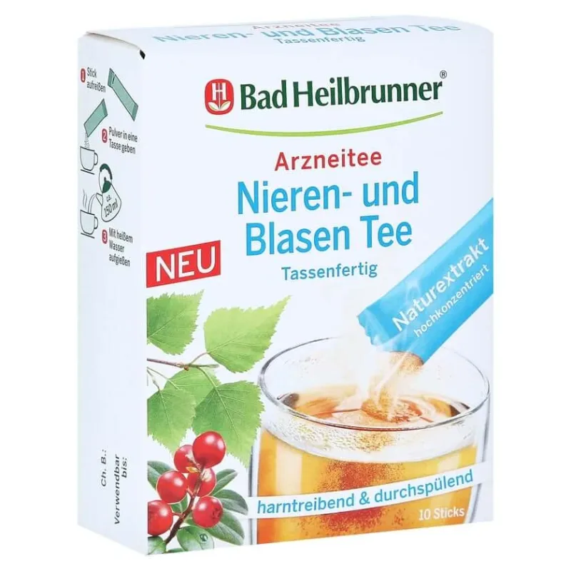 BAD Heilbrunner Rinichi și vezică urinară ceai t 10X1,2 g — preț și oferte