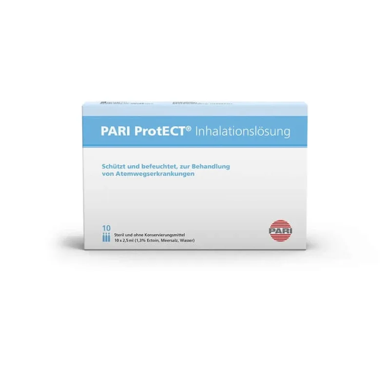 PARI Protect soluție pentru inhalare cu Ectoin 10X2,5 ml — preț și oferte