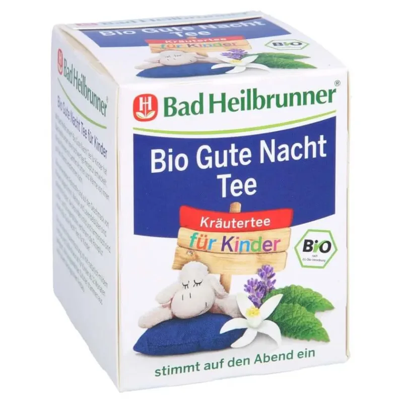 BAD Heilbrunner Organic Good Night Tea pentru copii 8X1,75 g — preț și oferte