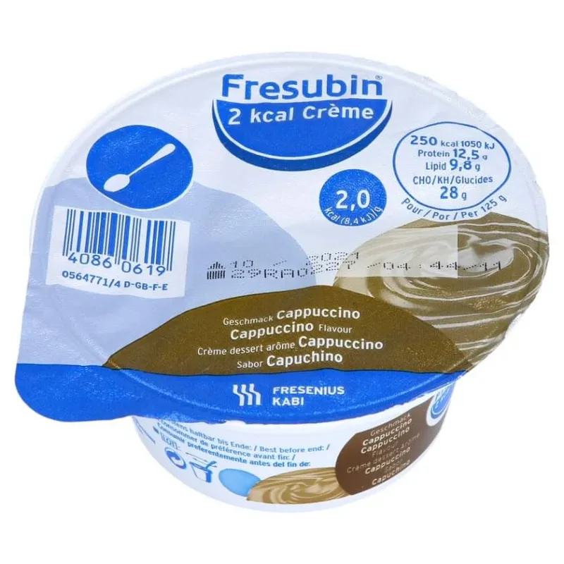 Fresubin 2 kcal Creme Cappuccino într-un tub 24X125 g — preț și oferte