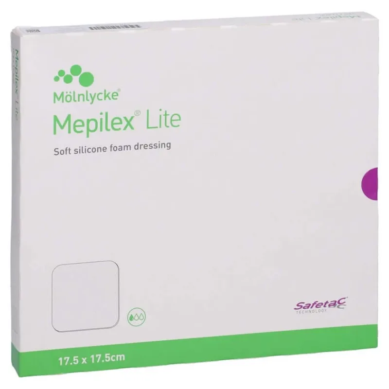 Pansament din spumă Mepilex Lite 17,5x17,5 cm 5 buc. — preț și oferte