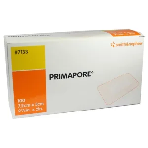 Pansament Primapore 5x7.5 cm steril 100 buc.
