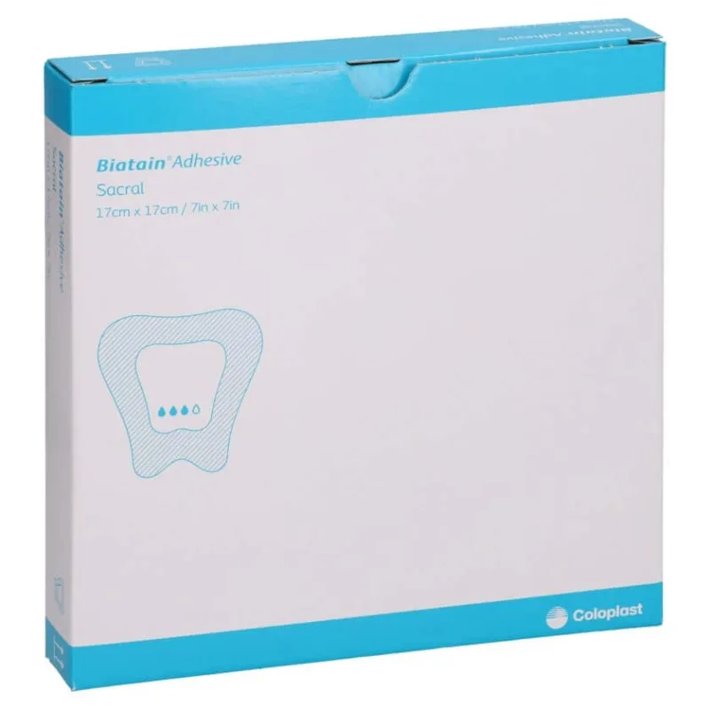 Biatain pansament spumă sacrum 17x17 cm 5 buc — preț și oferte