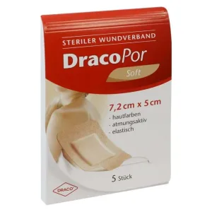 Pansament Dracopor 7.2x5cm steril 5 buc