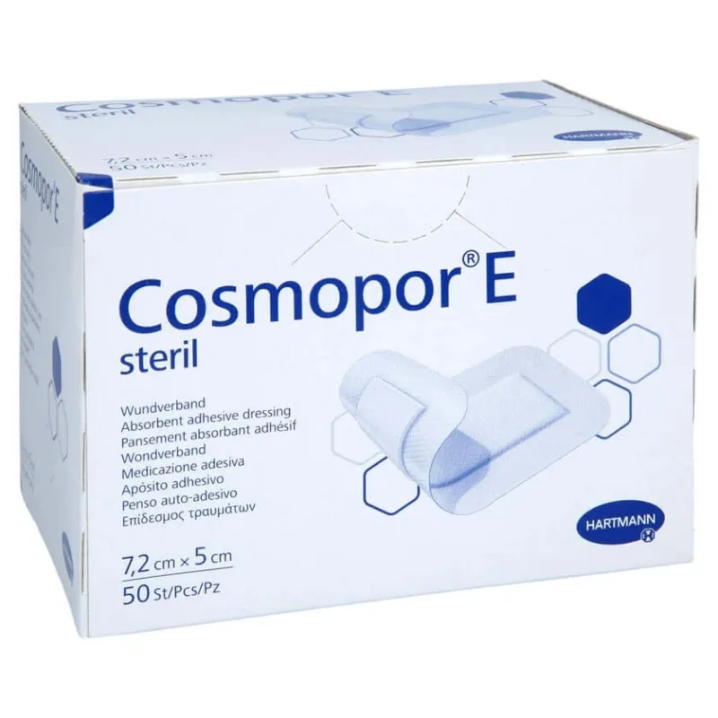 Pansament steril Cosmopor E 5x7.2 cm 50 buc. — preț și oferte