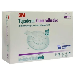Tegaderm spumă adezivă FK 6,9x7,6 cm ova 10 buc.