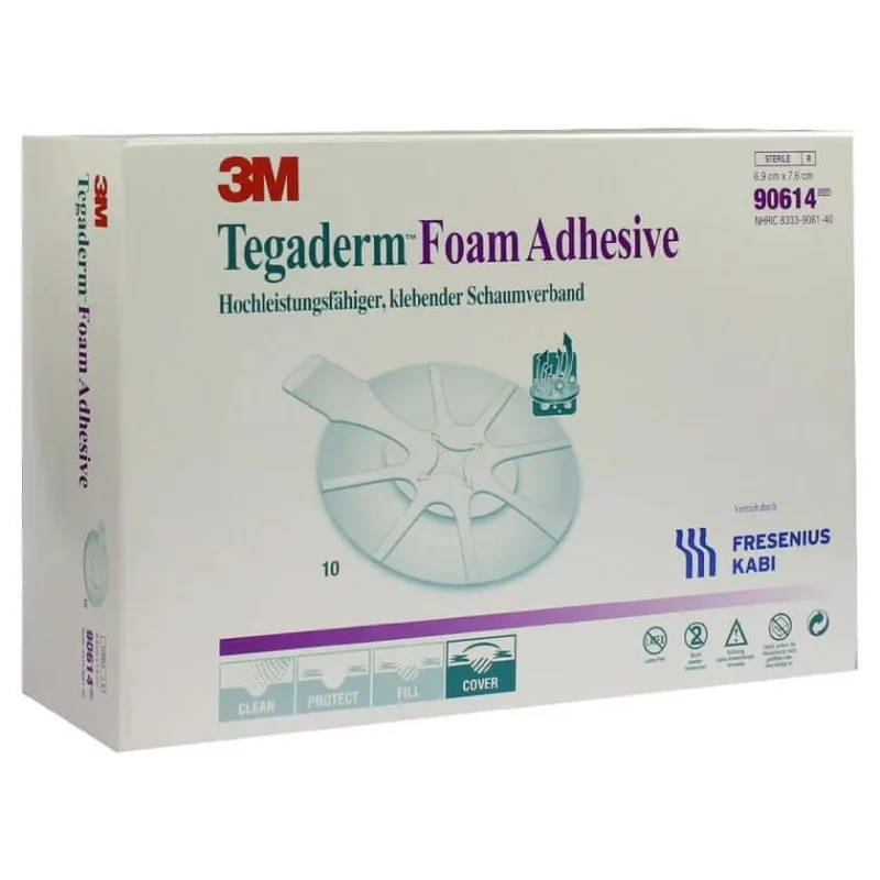 Tegaderm spumă adezivă FK 6,9x7,6 cm ova 10 buc. — preț și oferte