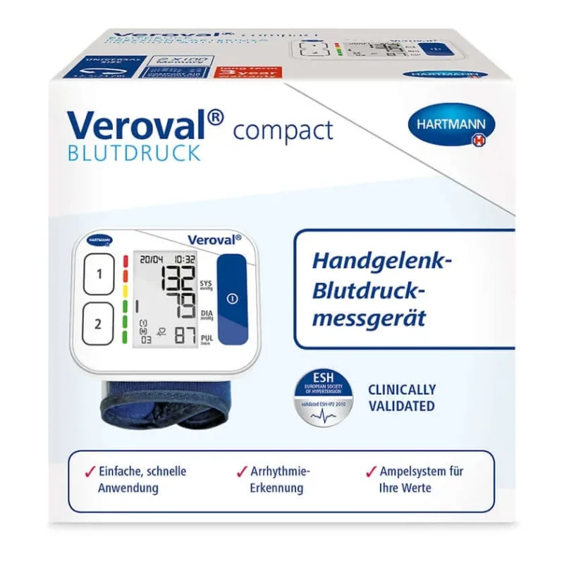Veroval Compact Wrist Blood Pressure Monitor 1 buc — preț și oferte
