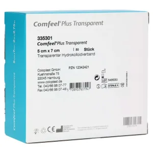 Comfeel Plus Transparent Hidrocoloidver 50 buc