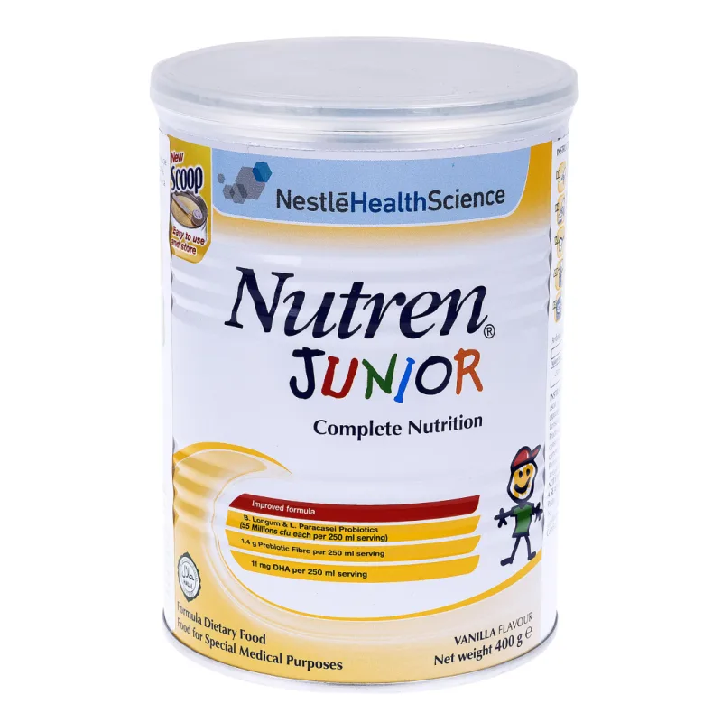 Formula de lapte praf Nutren Junior, +12 luni, 400 g, Nestle — preț și oferte
