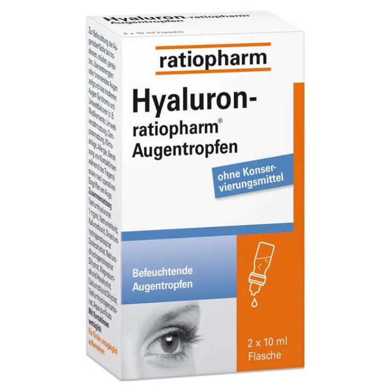 Hyaluron ratiopharm 2X10 ml — preț și oferte
