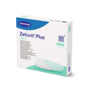 Zetuvit Plus Heart 17.6x17.6 Cm Pansament pentru plăgi 10 buc.
