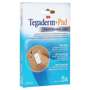 Tegaderm 3M Plus Pad 5x7 cm gata de utilizare.3 5 buc.
