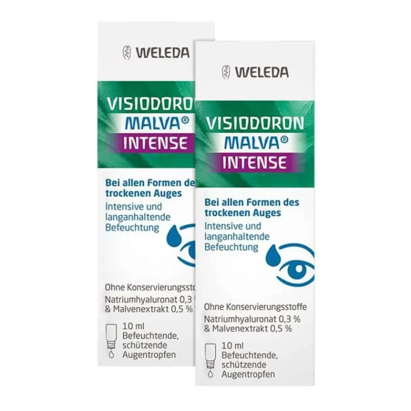 Pachet dublu Visiodoron Malva Int. ochi centru 2X10 ml — preț și oferte