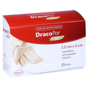 Pansament Dracopor 5x7.2 cm tăiat steril 25 buc