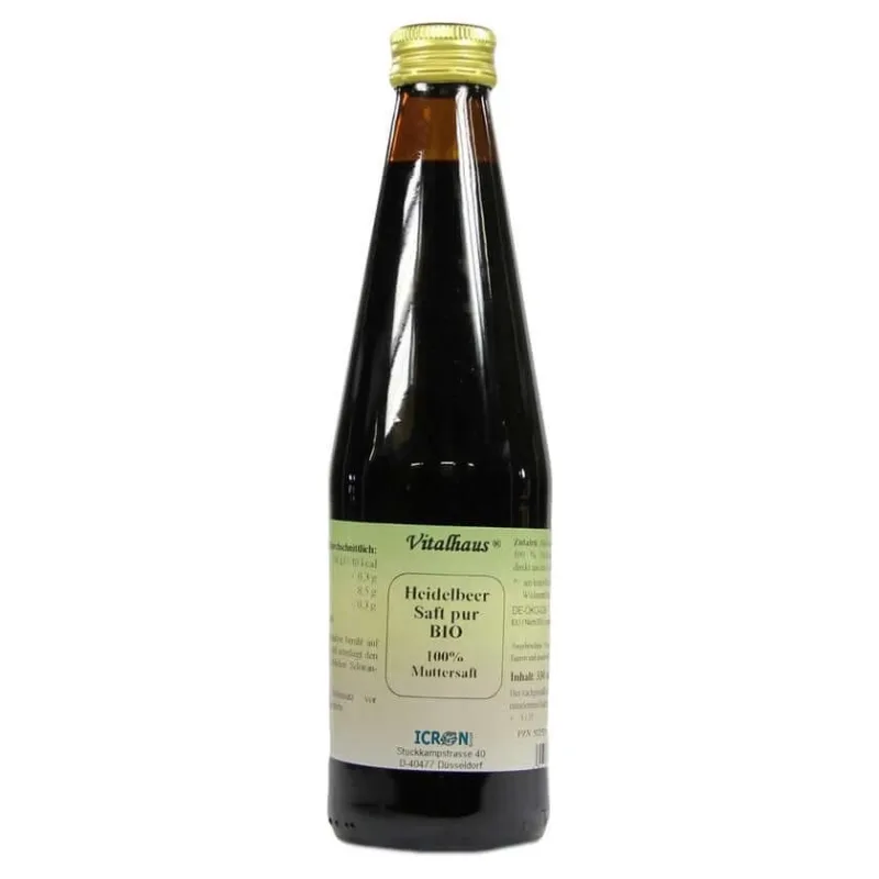 Blueberry SAFT pur organic Vitalhaus 330 ml — preț și oferte