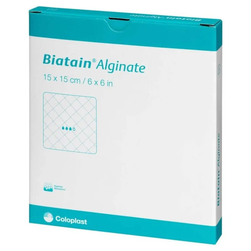 Comprese Biatain Alginate 15x15 cm 10 buc — preț și oferte