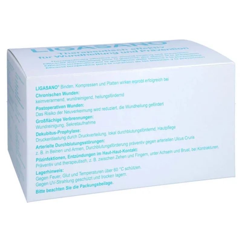 Ligasano bandaj alb 1x10x10 cm steril 10 buc — preț și oferte