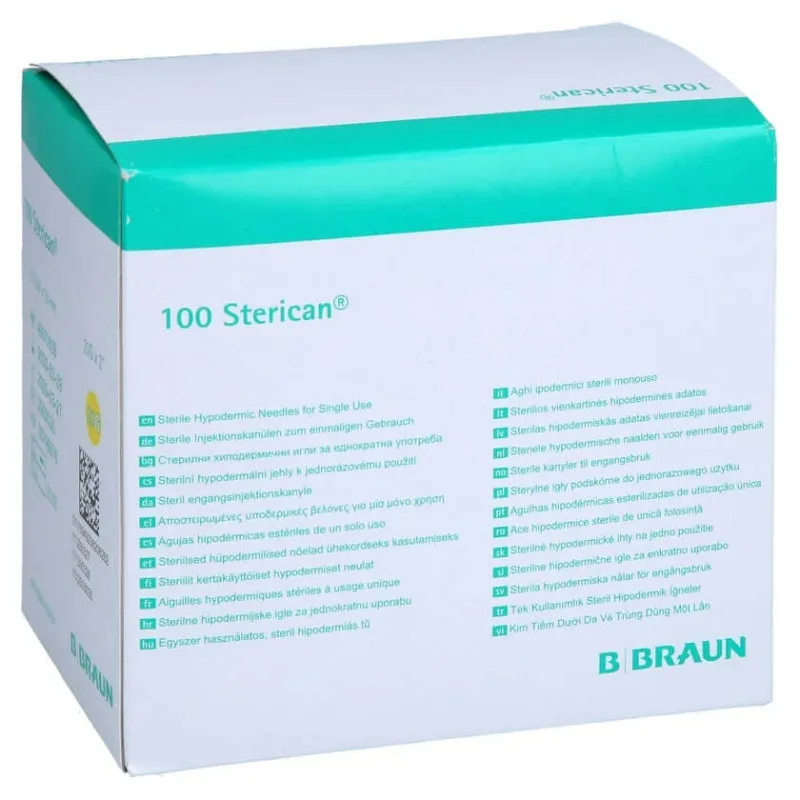 Canulă Sterican de unică folosință 20 G 50 Mm 100 buc — preț și oferte