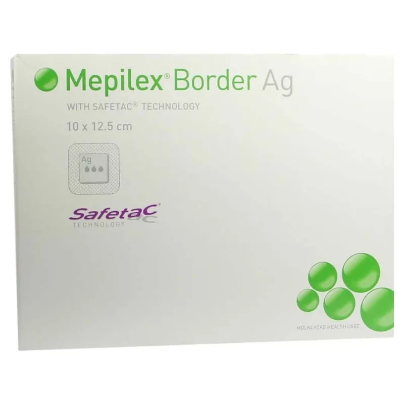 Pansament din spumă Mepilex Border Ag 10x12.5 cm 5 buc. — preț și oferte