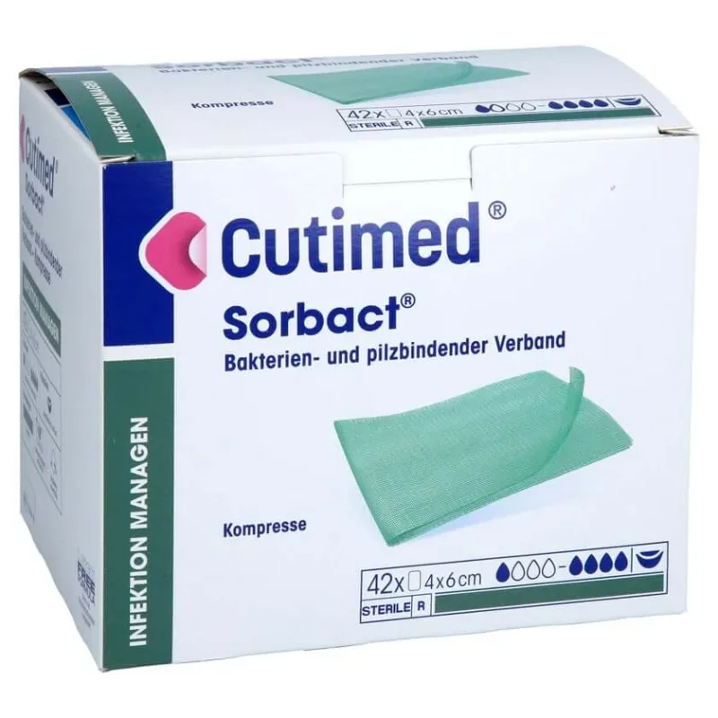 Comprese Cutimed Sorbact 4x6 cm 42 buc — preț și oferte