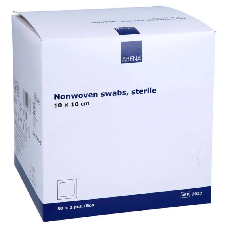 Comprese nețesute sterile 10x10 cm 4 straturi 50X2 buc. — preț și oferte