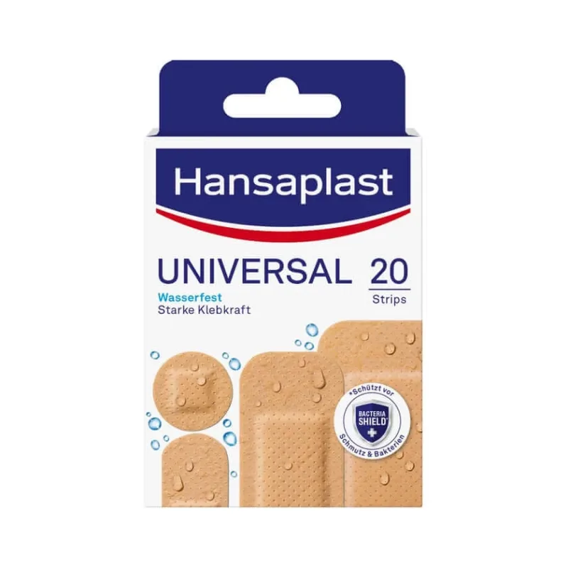 Hansaplast Universal tencuială benzi apă 20 buc — preț și oferte