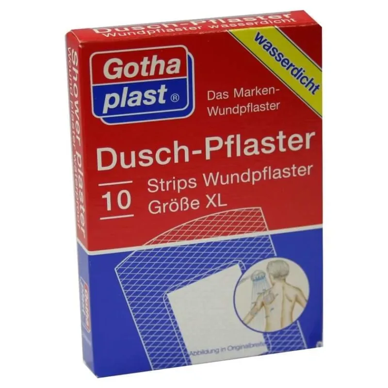 Gothaplast tencuieli de duș XL 48x70 mm 10 buc — preț și oferte