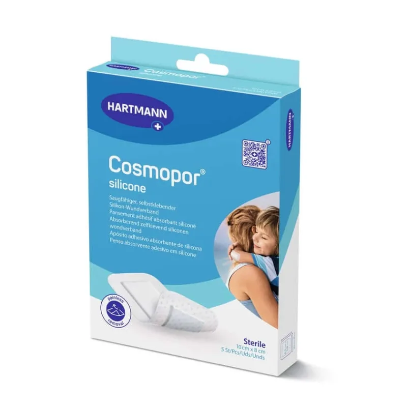 Pansament din silicon Cosmopor 8x10 cm 5 buc — preț și oferte