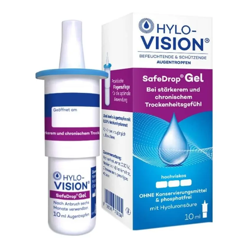 Hylo-Vision SafeDrop Gel 10 ml — preț și oferte
